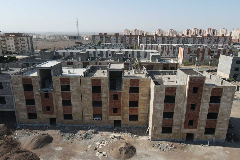 Project of 168 units in Zone 9, north phase 5 of new Parand city