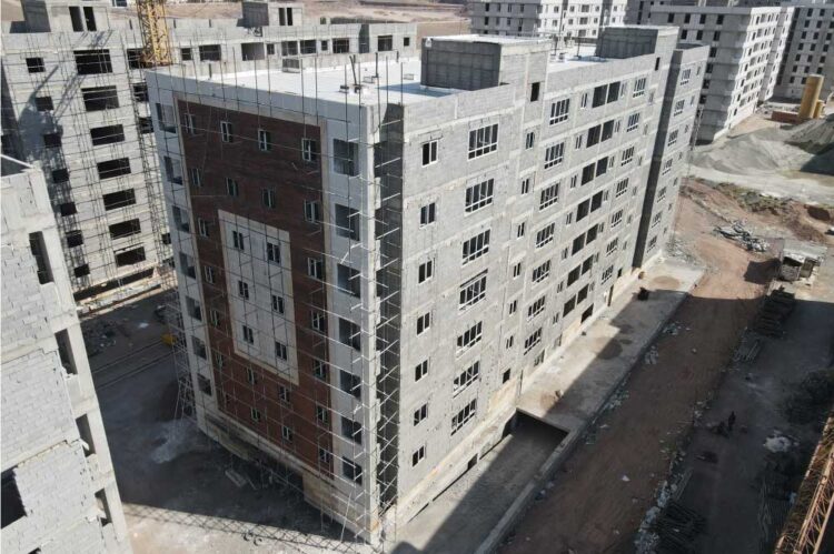 Project of 252 units in, north phase 6 of new Parand city- mahanalborz