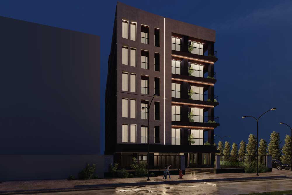 Residential Apartment Project 22 Units Naz Town Karaj