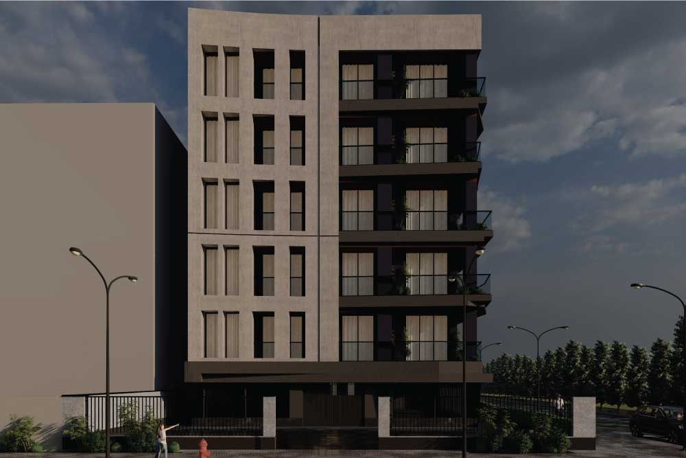 Residential Apartment Project 22 Units Naz Town Karaj