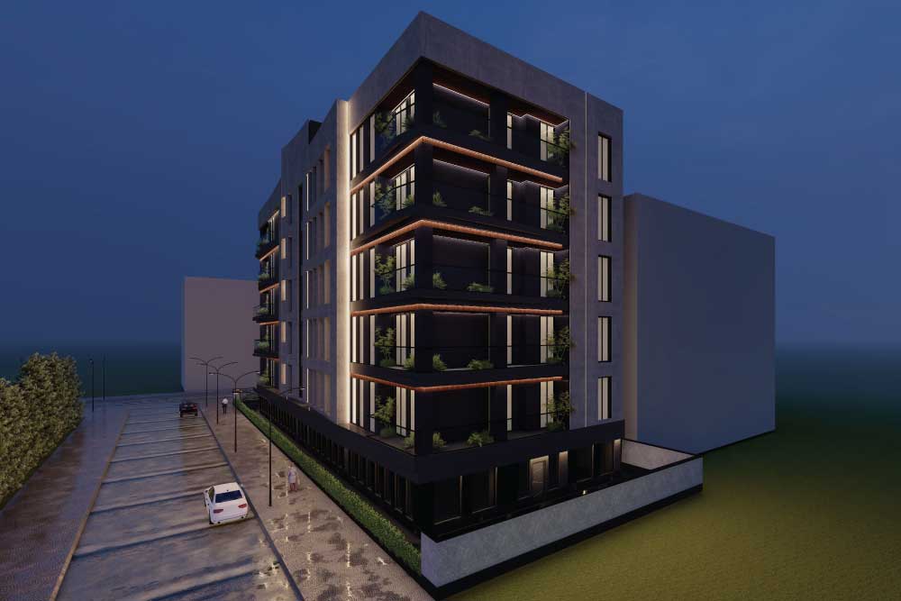 Residential Apartment Project 22 Units Naz Town Karaj